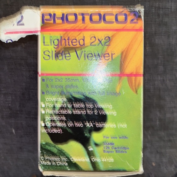 Photo code to lighted too bad to slide viewer vintage collectible, 35 mm super - Picture 7 of 11